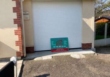 Pose d'une porte de garage enroulable électrique à Cany Barville