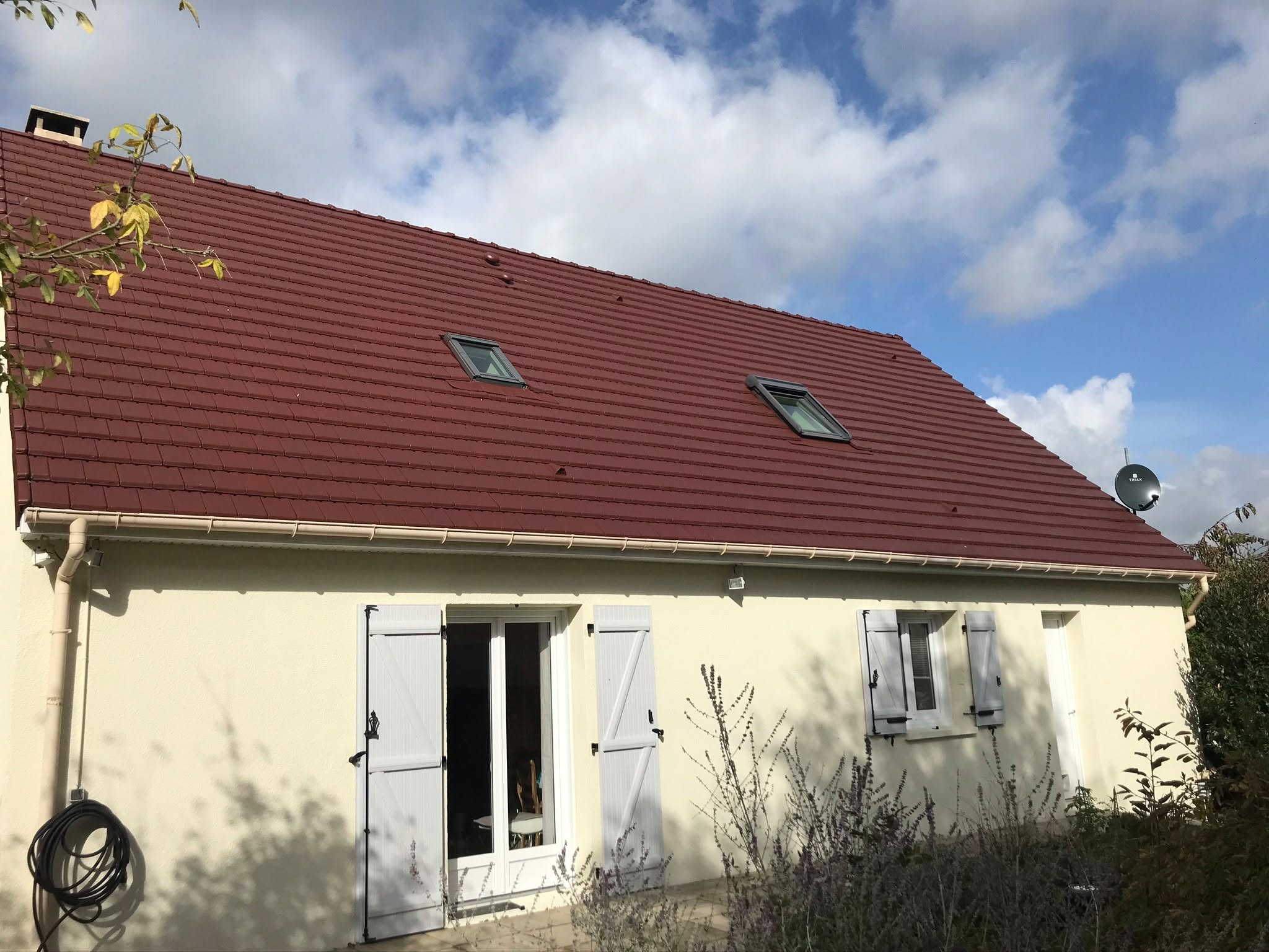 Résine de toit couleur brique – Iso Home Protect